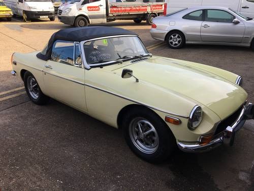 1970 mgb California import LHD  restoration project 70 For Sale
