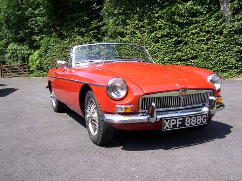 1969 MGB Roadster for sale in Hampshire... SOLD