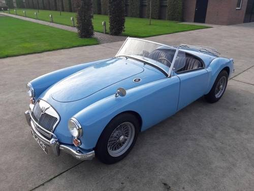 MGA BLEU 1959 1600CC BEAUTIFUL CAR. VERKOCHT