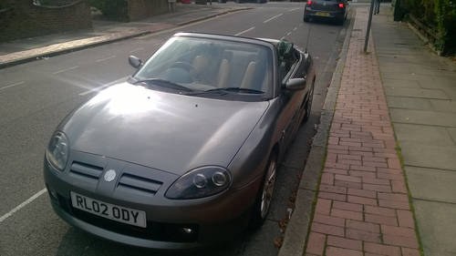 2002 MGF 1.8 - Sandown Park, Sat 28th October 2017 For Sale by Auction