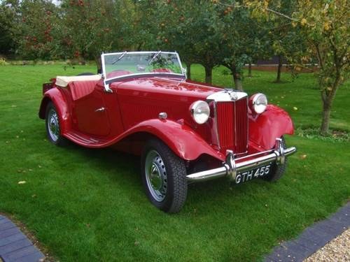 1951 MG TD For Sale by Auction