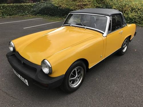 OCTOBER AUCTION. 1978 MG MIDGET For Sale by Auction