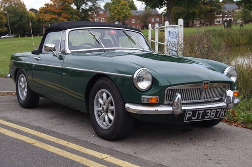 1971 mgb roaster british racing green For Sale