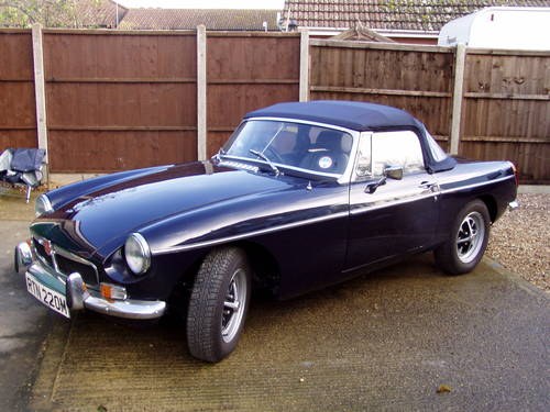 MGB Roadster 1973 - Heritage Shell SOLD
