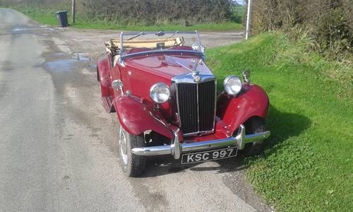 Lot 17 - A 1953 MG TD - 05/11/17 For Sale by Auction