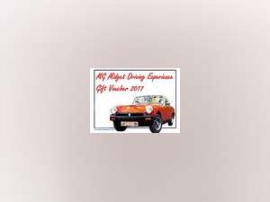 The ultimate Gift: A Red MG Midget - Christmas Gift Vouchers For Sale (picture 4 of 6)