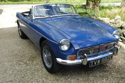 Fully Restored 1967 MGB Convertible For Sale