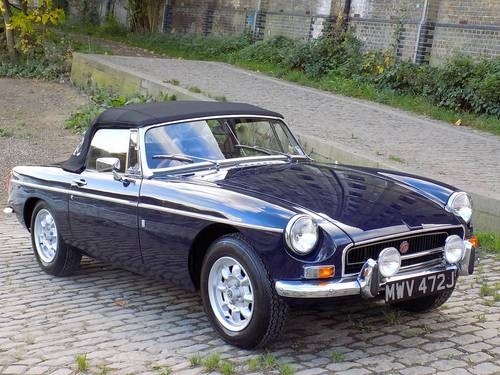 1971 MGB MKII ROADSTER SOLD