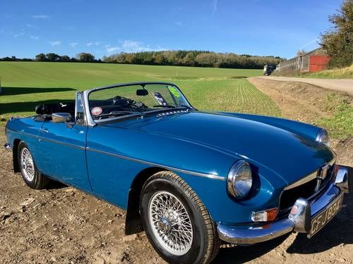 1972 MGB 1.8 Roadster ABSOLUTELY A1 RESTORED - 29,600 miles In vendita