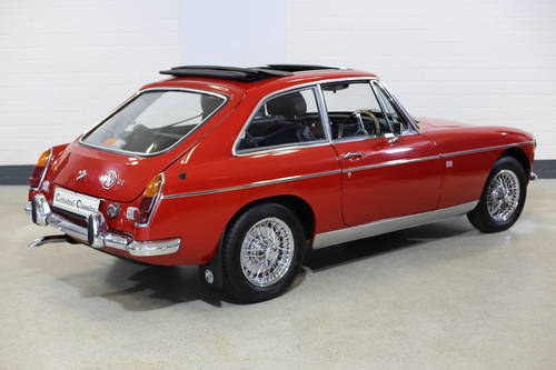 1969  MG B GT from long term ownership. VENDUTO