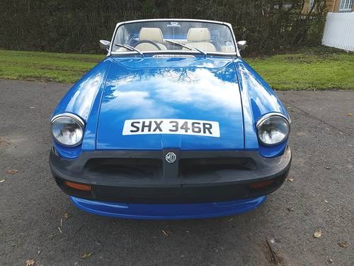 1976 MGB Roadster - Pageant Blue SOLD