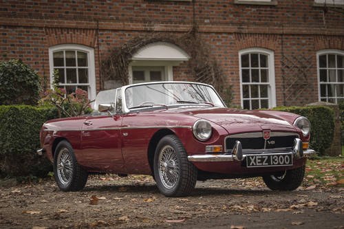 1976 MGB V8 Roadster on The Market For Sale by Auction