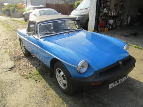 1981 mgb roadster For Sale