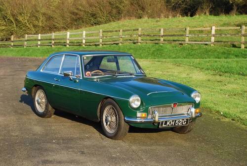 MGC GT 1969 - Original Green Car SOLD