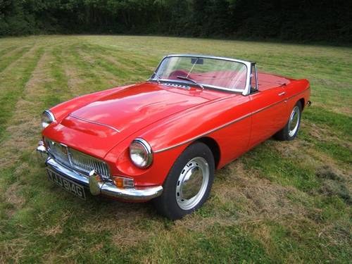 1969 MGC Roadster - Barons Sandown Pk Tues 12th Dec 2017 For Sale by Auction