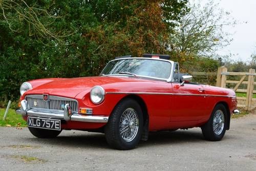 1967 MGB Roadster For Sale by Auction