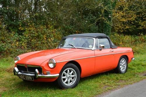 1973 MGB Roadster For Sale by Auction