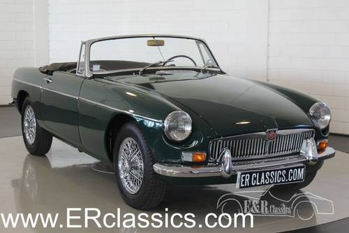 MGB cabriolet 1965 British Racing Green, fully restored For Sale
