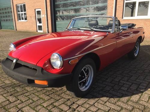 1978 MGB roadster with 53.000 mls | LHD SOLD
