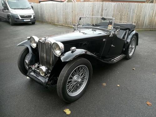 Numbers Matching, UK, 1939 MG TB - Mille Miglia, VSCC SOLD