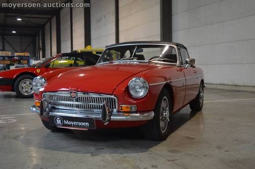 1970 MG B ROADSTER - Moyersoen Auctions For Sale by Auction