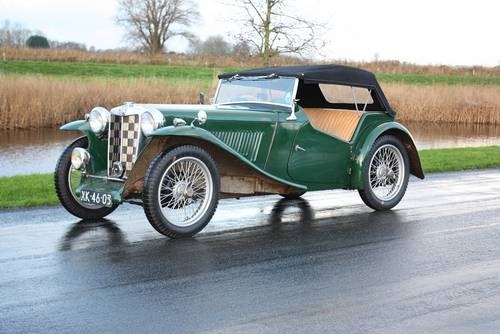 MG TA 1938 Oily rag ,€ 26500,- For Sale