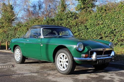 MG B Roadster 1972  - To be auctioned 26-01-18 For Sale by Auction