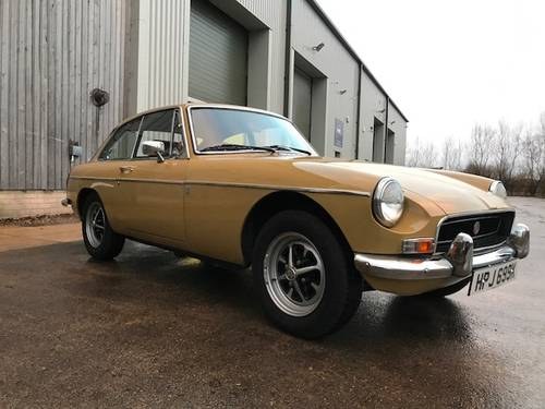 DECEMBER AUCTION. 1971 MG B GT For Sale by Auction