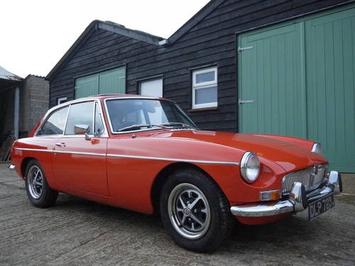 1971 MGB GT AUTOMATIC WITH PAS AND 2000cc ENGINE UPGRADE !! VENDUTO