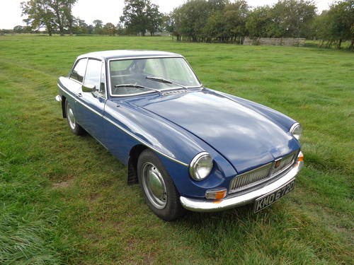 1966 A  LOVELY  MGB GT  MK 1 IN EXCELLENT RESTORED CONDITION For Sale