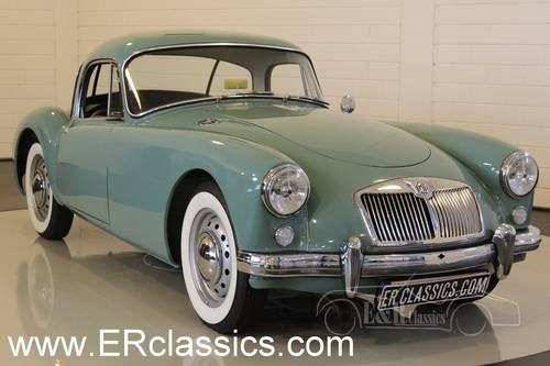 MGA coupe 1959 Island Green body off restored For Sale