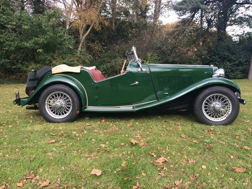 1952 MG TD with Performance upgrades. For Sale