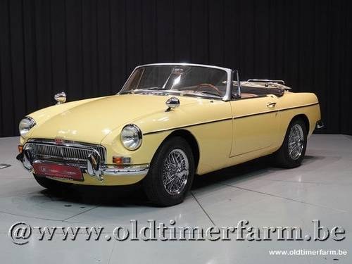 1967 MG B Roadster Yellow '67 For Sale