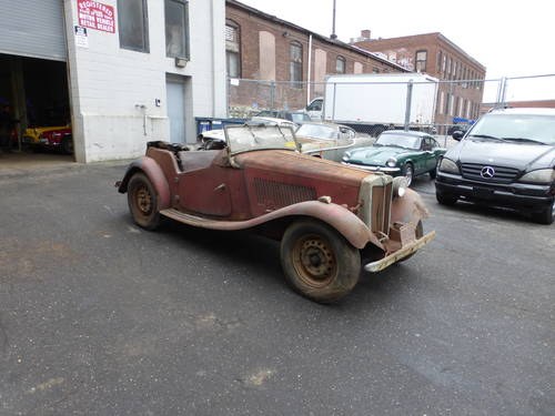 1953 MG TD Red For Restoation - In vendita