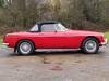 MG B Roadster, Red, 1972, LEFT HAND DRIVE SOLD