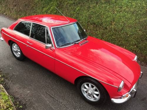 MGB GT 1973 Manual Overdrive Excellent Condition In vendita