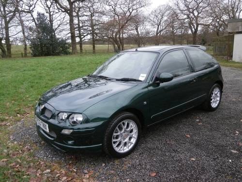 2003 MG ZR B.R.G JUST 4351 MILES ** CONCOURS SHOW CAR **  For Sale
