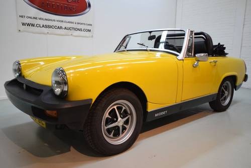 MG Midget 1979 For Sale by Auction
