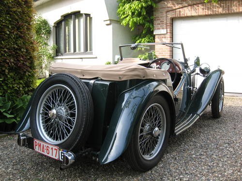 MG TC (1947) from second owner - SOLD VENDUTO