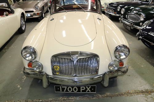 1960 MGA COUPE, UK car, 1600 mk1 In vendita