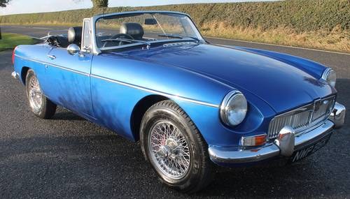 1972 MGB Roadster With Overdrive , Original UK RHD Example  SOLD