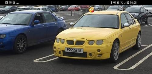 2003 Yellow MG ZT Cdt . Mot Aug 18 . New engine 115k In vendita