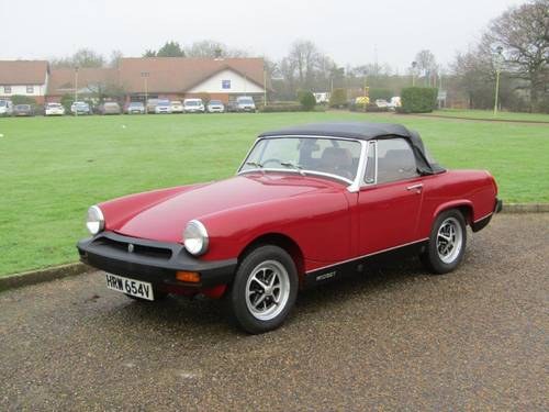 1979 MG Midget 1500 At ACA 27th January 2018 For Sale