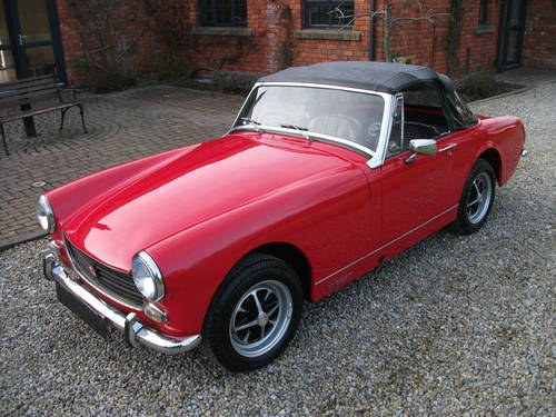 MG Midget, 1972, Round Wheel Arch, Chrome Bumpers For Sale