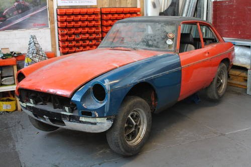 1980 MGB GT Project For Sale