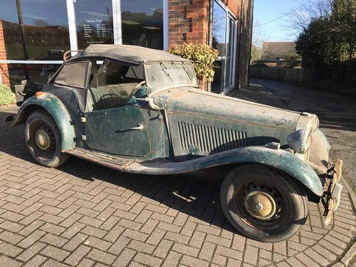 1953 MG TD (Sold, Similar Required) In vendita