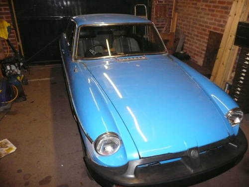 Pageant Blue MGB GT, 1978, Original Car For Sale