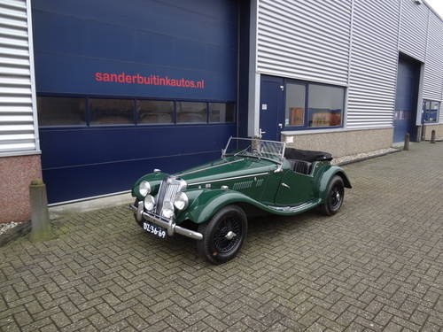 MG TF 1500 Roadster LHD 1954 SOLD