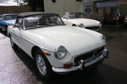 1973 MGB Roadster, rust free shell For Sale