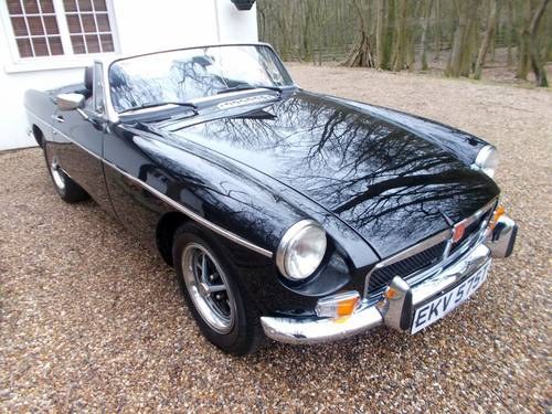 1979 MGB Roadster Chrome Conversion  SOLD